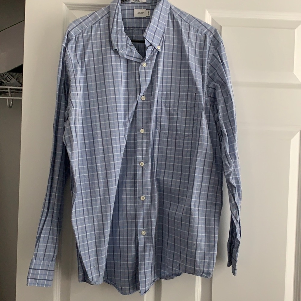 J crew button up Large